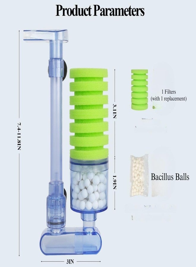 VAYINATO Xinyou Xy-2881 Aquarium Biological Sponge Filter For Fish Aquarium Tank - Image 4